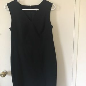 Ann Taylor black sheath dress